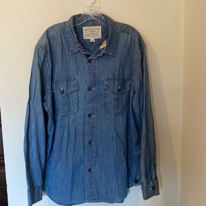 American Eagle Outfitters Men’s Denim Shirt NWT size XXL New with Tags